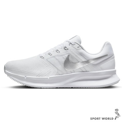 Nike 女鞋 慢跑鞋 RUN SWIFT 3 白銀【運動世界】DR2698-101