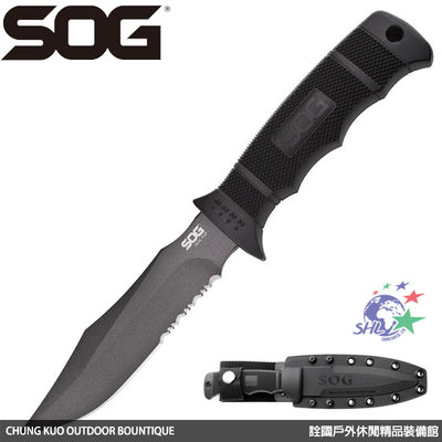 詮國 - SOG Seal 小海豹戰術直刀 / 塑鋼刀鞘 / 美國海豹部隊大量使用 - M37K
