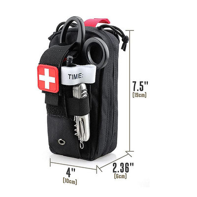 戶外戰術腰包工具包跑步收納包隨身醫療包便攜簡易小急救包molle