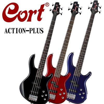 Cort Action Bass Plus 入門電貝斯(三色任選)