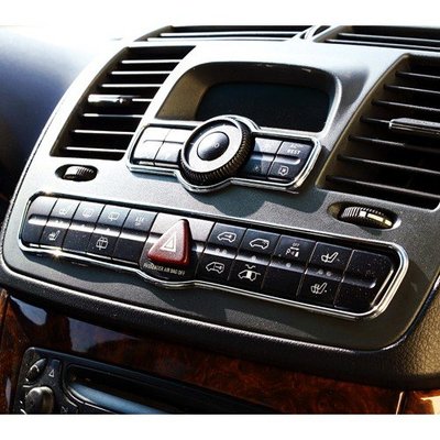 【JR佳睿精品】05-11 Benz 賓士 V W639 VIANO 改裝 鍍鉻中控飾框 冷氣口框 音響框 儀錶板框
