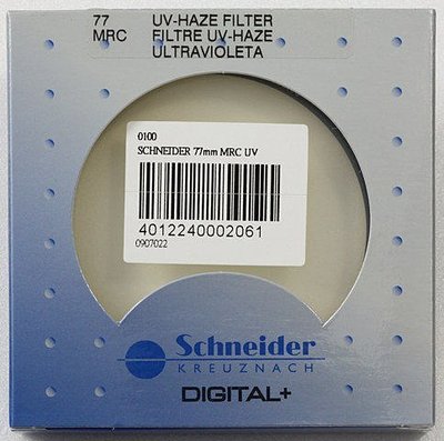 【相機柑碼店】SCHNEIDER 頂級多層鍍膜UV鏡 77mm MRC UV
