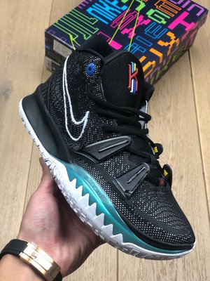 Nike Kyrie 7 Pre Heat Ep 黑藍 運動籃球鞋 男鞋 CQ9327-002