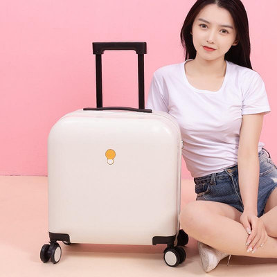 韓版行李箱女18寸小型迷你登機密碼箱學生拉桿旅行箱