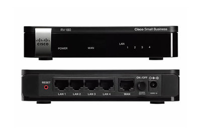 Cisco RV180 11n 寬頻路由器,小型商用免費VPN分享器,10用戶10通道,大陸翻牆 7~9成新
