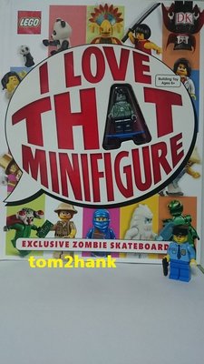 LEGO MINIFIGURE人偶工具書  DK出品 隨書附限定人偶1隻