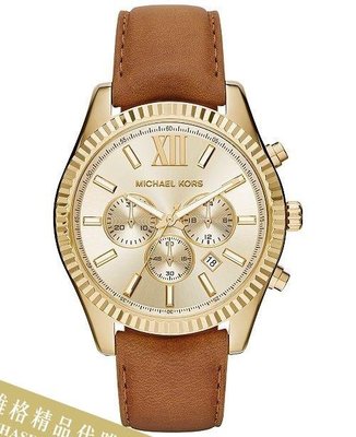 雅格時尚精品代購Michael Kors MK8447 三眼計時腕錶 手錶 歐美時尚 美國代購