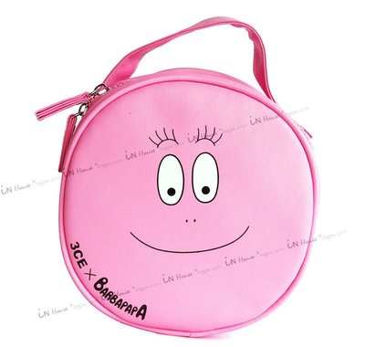 IN House* 韓國 粉色卡通 手提 化妝包 收納袋 旅行袋 (特價)