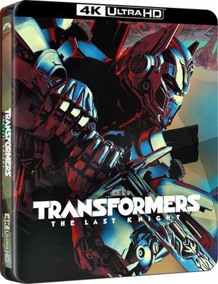 毛毛小舖--藍光BD 變形金剛5 最終騎士 4K UHD+BD 限量鐵盒版(中文字幕) Transformers