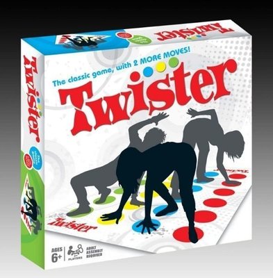 twister身體扭扭樂 身體平衡 親子互動遊戲地墊 桌遊 非企鵝破冰 砸派機