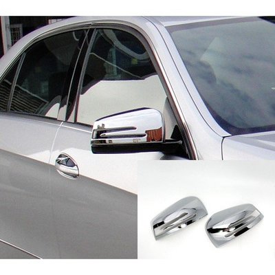 【JR佳睿精品】2013-2016 Benz E W212 改裝 鍍鉻 後照鏡蓋 後視鏡蓋 配件 裝飾 飾蓋 貼片