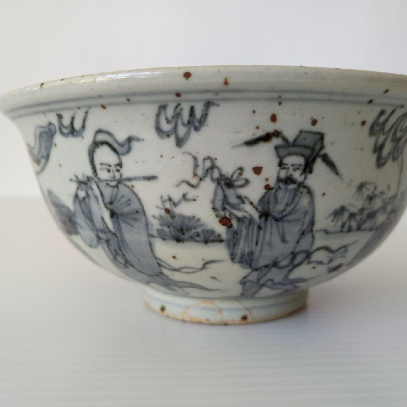 をお手頃な 中国大明萬曆年製蓋付壺 陶芸