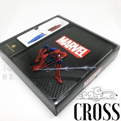 (特價中) =小品雅集=CROSS 高仕 Tech2 Marvel系列 觸控原子筆+筆記本禮盒（蜘蛛人）