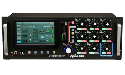音箱設備錄音大師 Studiomaster Digilive 16RS便攜小型數字調音臺音響配件