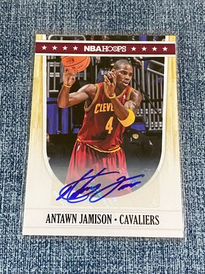 2011-12 NBA Hoops Autographs #33 - Antawn Jamison