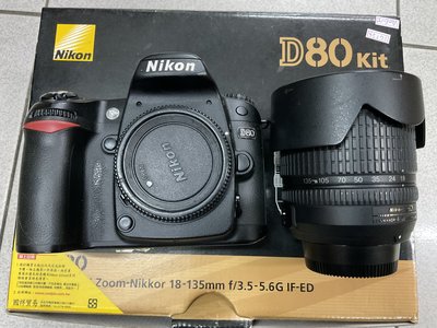 [保固一年] [高雄明豐] nikon d80 +18-135mm 機身加鏡頭 便宜賣D90 D70 [A2016]
