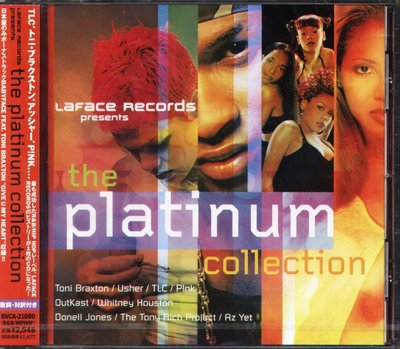 K - The Platinum Collection 日版 CD+1BONUS - NEW TLC,Usher