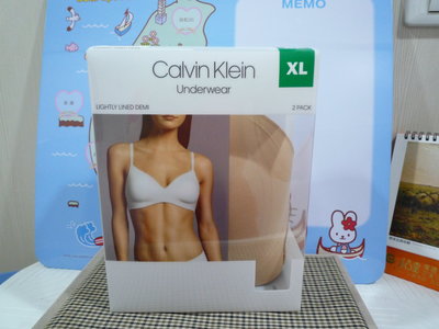 【CALVIN KLEIN】全新舒適無鋼圈內衣 薄杯/ 無鋼圈胸罩 CK #119658