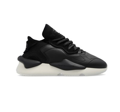 [全新真品代購-F/W23 SALE!] Y-3 黑色皮革 KAIWA 休閒運動鞋 (Y3) adidas 山本耀司