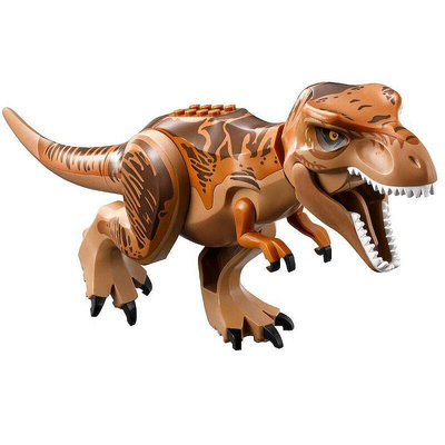 眾誠優品【上新】lego 樂高 侏羅紀世界 恐龍 T-rex 暴龍 霸王龍 原封 10758 75918 LG464