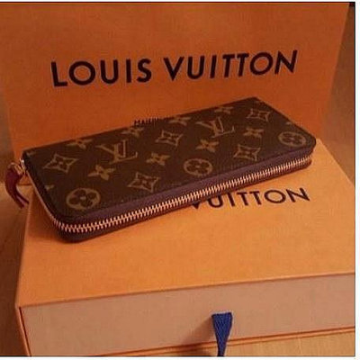 二手LV LOUIS VUITTON CLÉMENCE M64302 M60742 M61298 拉鏈長夾 錢包 現貨