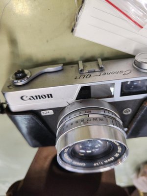 Canon canonet QL17 45mm 1.7 日本製單眼 古董單眼相機