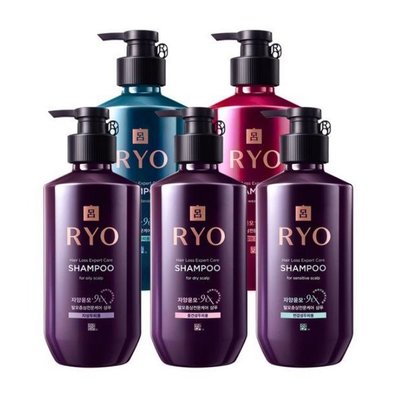 ✨每瓶400ml✨ Ryo 呂洗髮精 韓國代購 韓國原裝 呂 洗髮精  紫瓶 防脫 抗屑
