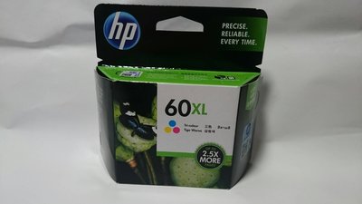 HP-CC644WA (60XL) 彩色 高容 原廠墨水匣