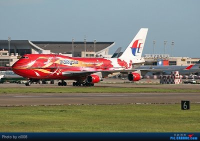 【熱賣下殺】Herowings小宏模型IF1:200 馬來西亞航空 波音747-400 9M-MPB 9M-MPD 合金