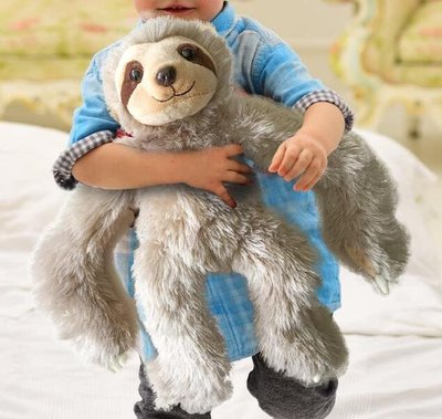 16471c 日本進口 好品質 限量品 可愛 大隻 柔順 仿真  樹懶 抱枕動物玩偶絨毛絨娃娃布偶擺件送禮