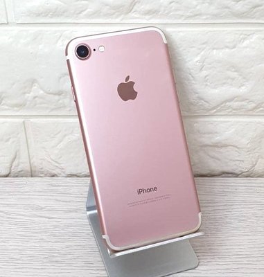 贈全配備 外觀新機況優 iPhone 7 32GB 玫瑰金 二手機 中古機 二手 中古 免卡 無卡分期 中租
