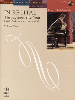 【599免運費】In Recital Throughout the Year, Vol Two, Book1 F1552
