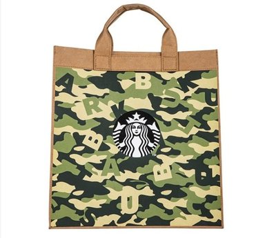 2022 現貨 星巴克 Starbucks 福袋 生活組 風格迷彩 迷彩 大提袋