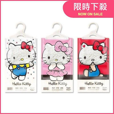 Hello Kitty 懸掛式除濕袋(1入)包裝隨機出貨【小三美日】D953581