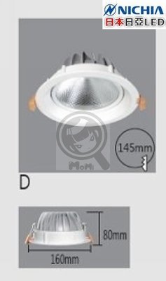 孔15cm深凹薄邊崁燈 投射防眩光內縮極深吸頂可改調光☀MoMi高亮度LED台灣製☀10W 孔7cm/15W 孔10cm