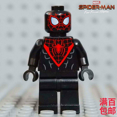 創客優品 【上新】LEGO 樂高 超級英雄人仔 SH540 第二代黑色蜘蛛俠 莫拉萊斯 76114 LG1441