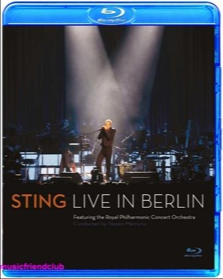 高清藍光碟  史汀 Sting Live In Berlin 柏林演唱會 (藍光BD50)