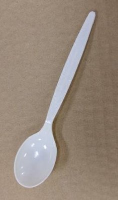 【免洗餐具】塑膠西餐湯匙 塑膠湯匙 沙拉匙(50支/包)