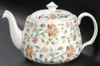 【達那莊園】Minton 明頓 Haddon Hall 哈頓大廳  英國製骨瓷器 (一級品) 下午茶咖啡 茶壺1個
