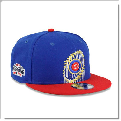 【ANGEL NEW ERA】NEW ERA MLB 芝加哥 小熊 百年冠軍 紀念帽 復古藍 獎盃 9FIFTY