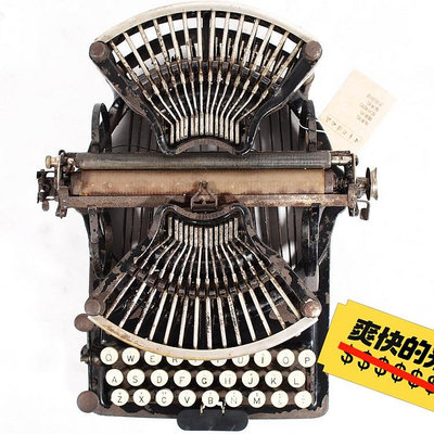 1895年威廉姆斯1型罕見古董打字機 孤品