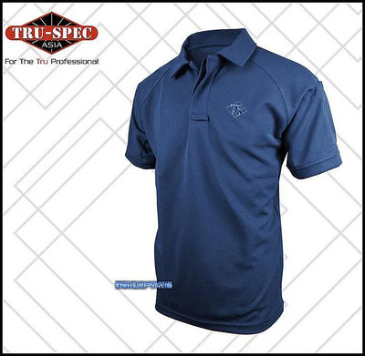 【野戰搖滾】美國 TRU-SPEC 24-7 短袖戰術POLO衫【海軍藍色、卡其色】 速乾上衣短袖T恤迷彩服工作服亞洲版