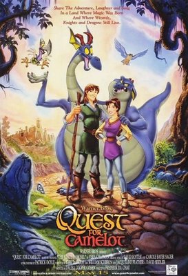 魔劍奇兵－Quest for Camelot (1998)原版電影海報