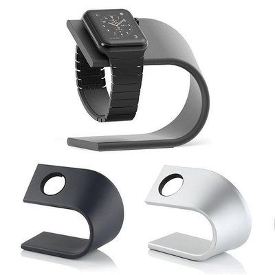 適用蘋果手表支架apple watch5se643鋁合金材質u型底座iwatch手表【金牌】