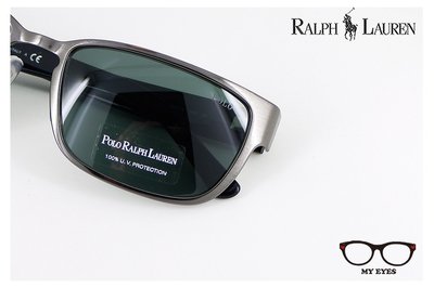 【My Eyes 瞳言瞳語】全新Polo Ralph Lauren帥勁太陽眼鏡 時尚有型(3065)
