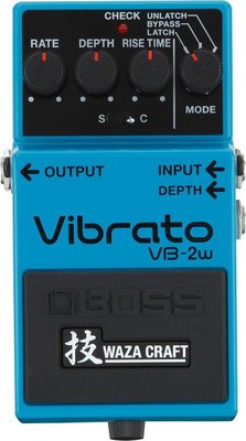 『立恩樂器 效果器專賣』免運優惠 BOSS VB-2W WAZA 系列 Vibrato 顫音效果器