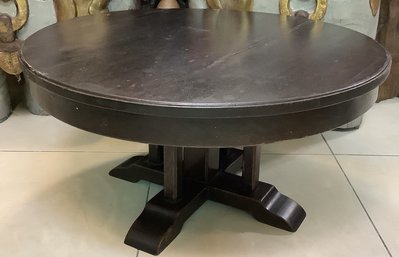 【黑狗兄】早期和室圓桌 原木桌（非檜木桌）～ACD055
