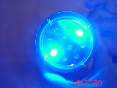 【全冠】DC12V E27 2顆 藍光 LED燈 植物燈 舞台燈 LED崁燈 投射燈 藝術燈 筒燈(VN3780)