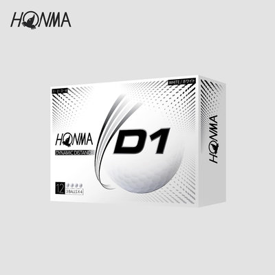 高爾夫球HONMA高爾夫球NEW D1 K1全新配色牛年禮盒 全新升級新款