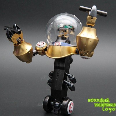BOxx潮玩~職人電鍍魔改萬代金屬著色海賊王超級二代喬巴機器人2號重力強化重裝甲模型